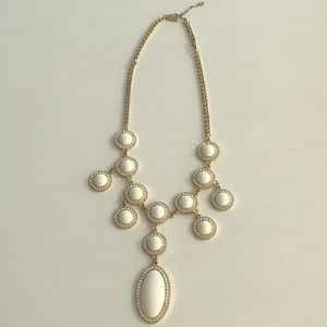 Lilly Pulitzer White Bubble Necklace